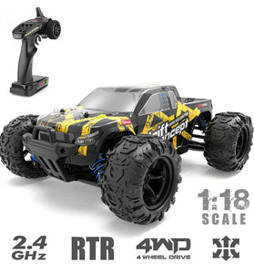 RC Car 1:18 4WD Remote Control High Speed Drift Driving Off Road Truck