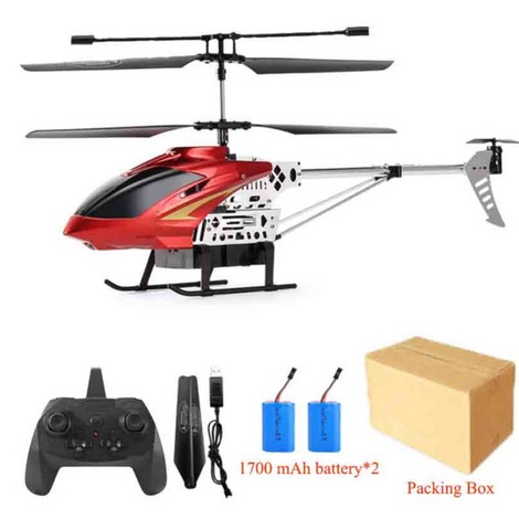 Pass alloy remote control airplane USB charging remote control