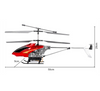 Grand Hélicoptère Rc 50 CM 4ch Professionnel Extérieur Grande Taille