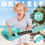 Ukulele 4 Saiten Buntes Mini-Gitarren-Musik-Lerninstrument