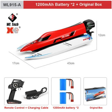 Brushless High Speed Racing Boat Model Remote Control
