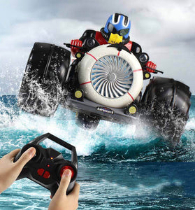RC Car Dirt Bike Amphibious Motorcycle Stunt Racing