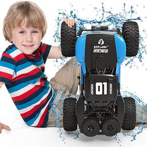 Kids RC Car Amphibious 2.4GH Remote Control Truck