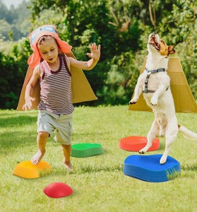 Toodler Kids Stepping Stones Balance Stones Safe