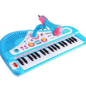 Kids Piano Toy with Keyboard and Microphone