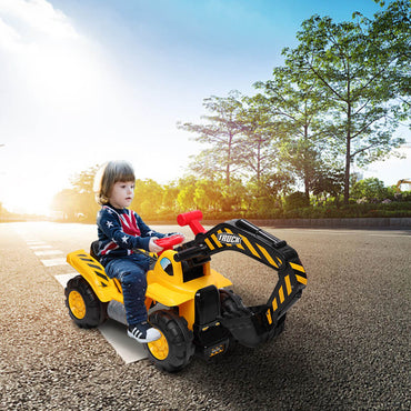Kinder-Aufsitzbagger Spielzeug Outdoor-Bagger und Bulldozer-LKW