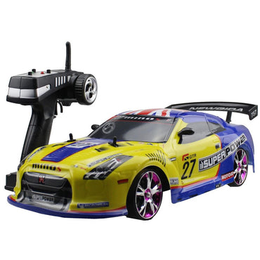 RC Car For Nissan GTR 1:10 4WD High Speed Racing Remote Control Vehicle