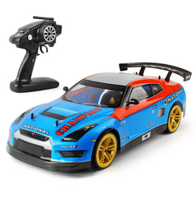 RC Car 1:10 4WD Remote Control High Speed Drift Racing Car (Blue)
