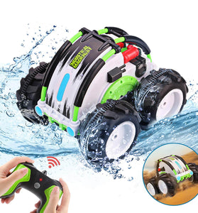 Flip and Spin Stunt Amphibious Remote Control Racing Drift Car