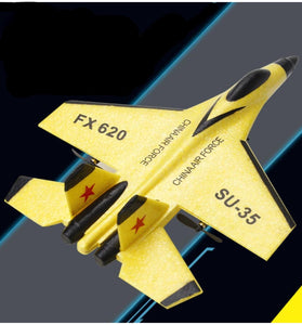 RC Plane SU35 2.4G With LED Lights Aircraft Remote Control