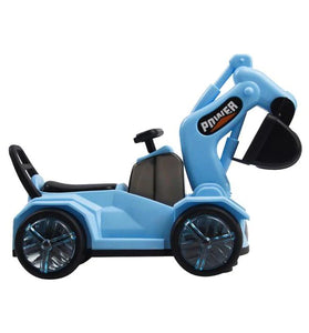 Kids Excavator Toy Music Light Engineering Vehicle