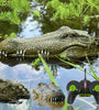 RC Boat with Alligator Head Scary Funny Crocodile